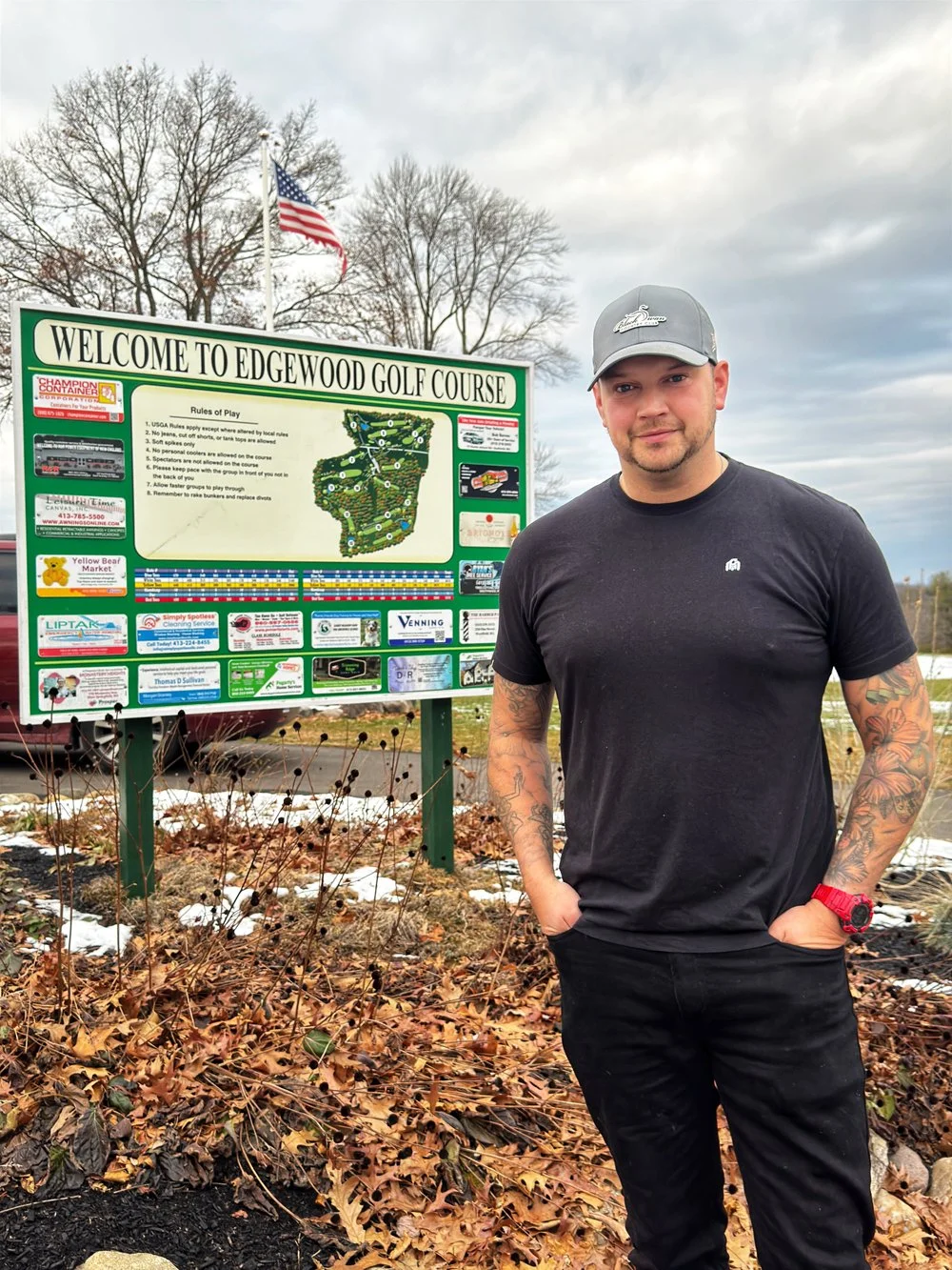 Joshua Lennie, Golf Course Superintendent at Edgewood Golf Course